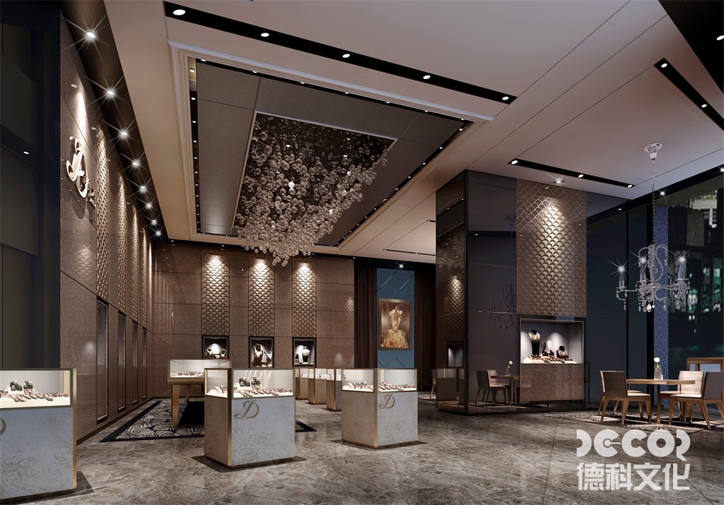 高端奢侈品展覽廳設(shè)計布局方案